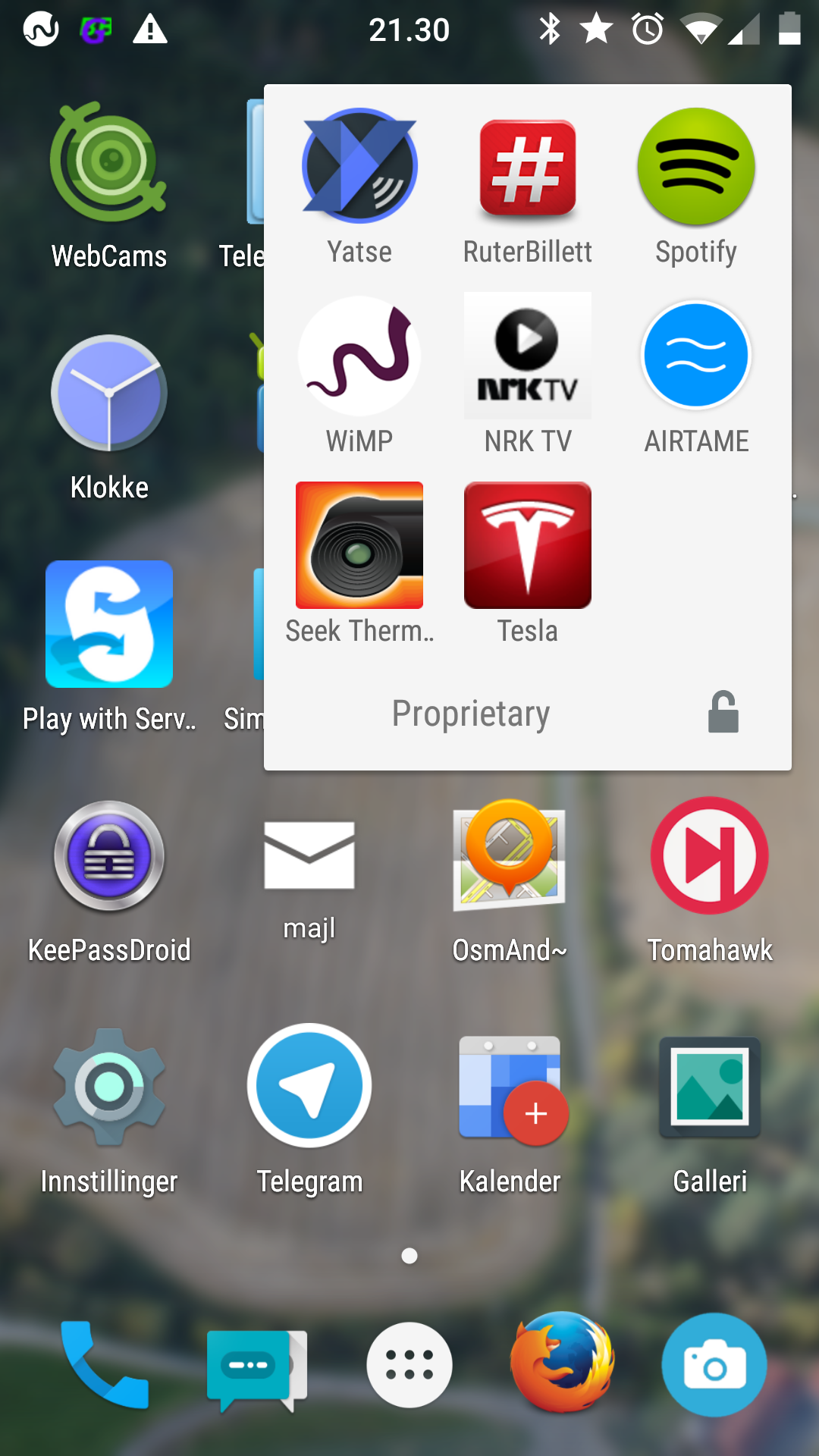 Proprietary Apps