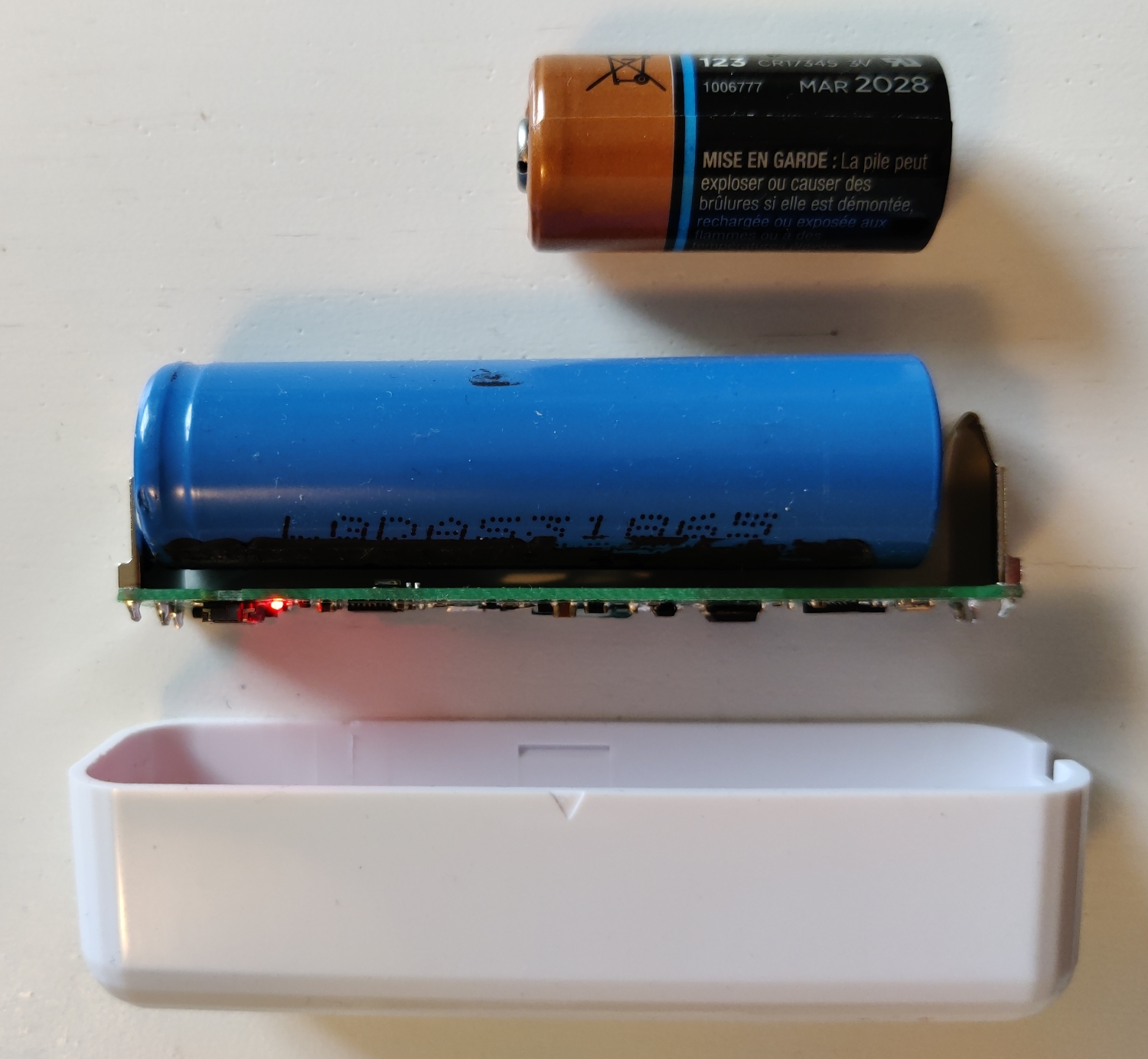 Battery, ESP and cover